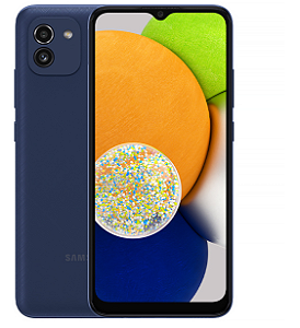 Smartphone Samsung Galaxy A03 SM-A035M Dual SIM de 64GB / 4GB RAM de 6.5 48 + 2MP / 5MP - Azul