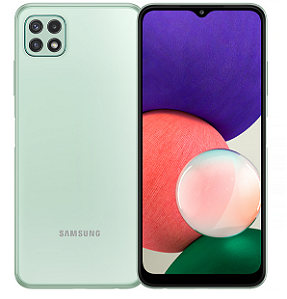Smartphone Samsung Galaxy A22 5G SM-A226BR Dual SIM de 128GB / 4GB RAM de 6.6 48 + 5 + 2MP / 8MP - Verde