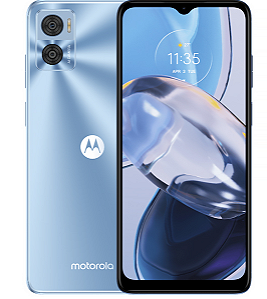 Smartphone Motorola Moto E22 XT2239-7 Dual SIM de 32GB / 3GB RAM de 6.5 16 + 2MP / 5MP - Crystal Blue