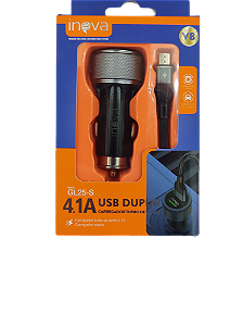 CARREGADOR INOVA VEICULAR GL25-S