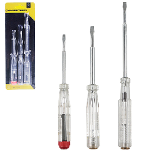 CHAVE DE TESTE C/3 PCS
