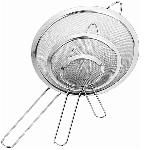 PENEIRA INOX 19CMX6,9CM DIAM