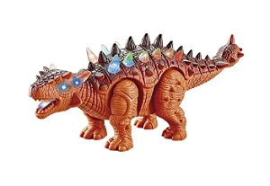 DINOSSAURO 25CM COM LUZ E SOM