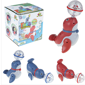 FOCA EMPINA BOLA COM SOM E LUZ