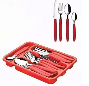 JGTALHERES VERM 24 PCS C/ P