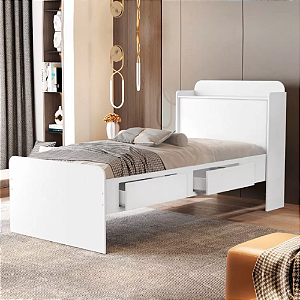 CAMA DE SOLTEIRO TAMIRES S/AUXILIAR