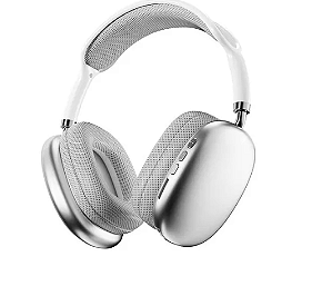 HEADPHONE BLUETOOTH AIRPODS MAX SILVER APPLE SIMILAR.