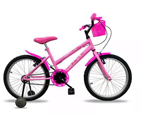 BICICLETA 20 MILANO CROMY FAST M1 VB S/MARCHA ARO CUBO FERRO COM CESTA BRANCO