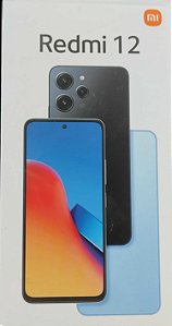SMARTPHONE REDMI 12 128 GB+4GB PRETO