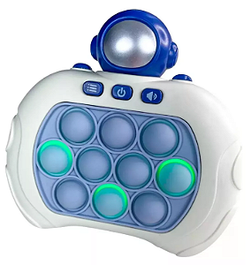 Brinquedo Game Pop It Quick Push Eletrônico Anti Stress Led