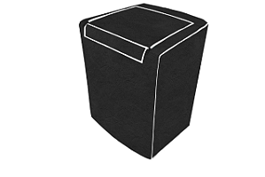CAPA DE MAQUINA FLANELADA TAM G BLACK