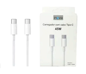 CABO CARREGADOR TIPO C 45W