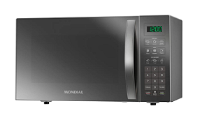 MICRO-ONDAS MONDIAL MO-02-34 34L ESPELHADO 5618-01 PRATA 127 V