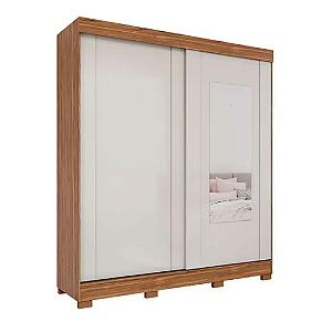 GUARDA-ROUPA ILHEUS 2PTS COM ESPELHO