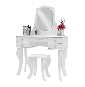 PENTEADEIRA PRINCESA COM BANQUETA