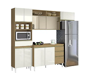 COZINHA MODULADA COMPLETA CLARA