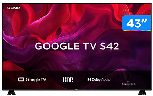 TV LED FHD 43 SEMP 43S42 GOOGLE TV