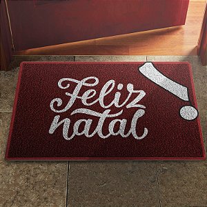 Tapete Capacho Feliz Natal Vários Desenhos Decoração Natalino