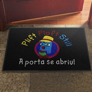 Tapete Capacho Plift Ploft Still A porta se Abriu Castelo Ra Tim Bum