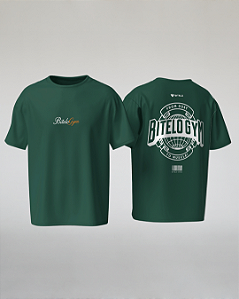 CAMISETA OVERSIZED VERDE MILITAR BITELO GYM
