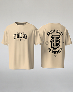 CAMISETA OVERSIZED VANILA ORIGEM - BITELO GYM