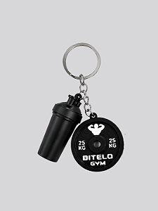 1 Chaveiro Anilha Bitelo Gym