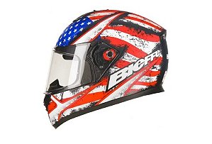 CAPACETE B-12 ST USA PRETO FOSCO/COLOR SMART TRIP C/BLUETOOTH