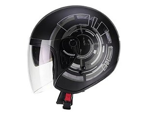 CAPACETE ALLEGRO OUTBACK PTO F/GRAFITE