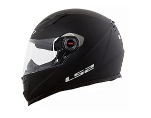 CAPACETE LS2 FF358 MONOCOLOR MATTE BLACK