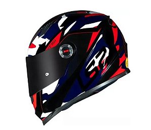 CAPACETE LS2 FF358 TANK CAM/BLU/RED