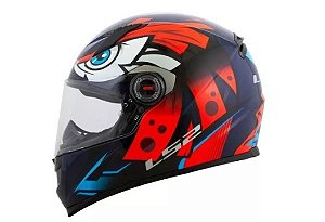 CAPACETE LS2 FF358 TRIBAL LARANJA