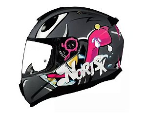 CAPACETE NORISK FAB RAZOR MAD GRAY