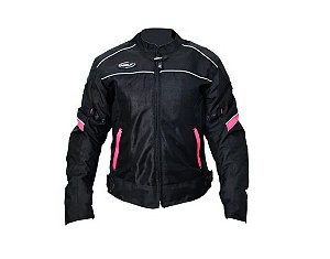 JAQUETA AIRMESH FEMININA VERAO PRET/ROSA