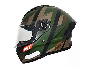 CAPACETE MT HELMETS STINGER 2 REGISTER D16 MATT