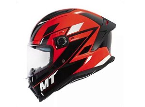 CAPACETE MT HELMETS STINGER 2 ZIVZE C5 - VERM/PRETO