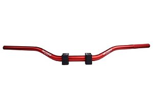 GUIDAO ALUM OFF-ROAD VERM C/ADAPT BAIXO
