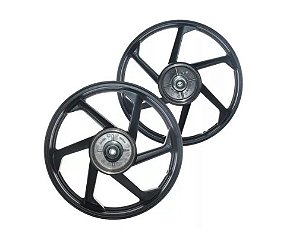 RODA ALUMINIO BIZ 125 05/21 KS/ES/BIZ 100 98/05/12/15 BIZ 110 6P.PRET FOSC TAMBOR