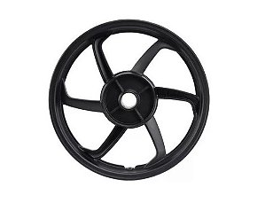 RODA ALUMINIO BIZ 125 6P PRET TRAS