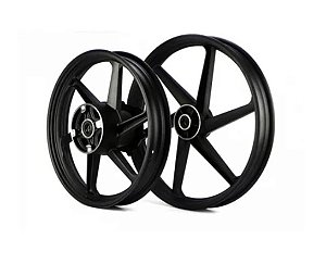 RODA ALUMINIO BROS 160/XRE 190 6P PRET DISC