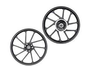 RODA ALUMINIO CROSSER 150 PRET FOSCO S/ABS