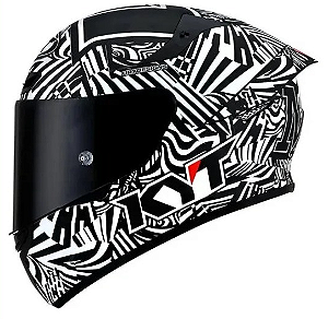 CAPACETE KYT TT-COURSE ESPARGARO WINTER TEST 2020 GLOSS