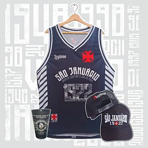 KIT PROMOCIONAL | CAMISA SÃO JANUÁRIO + BONÉ SÃO JANUÁRIO + BRINDE COPO