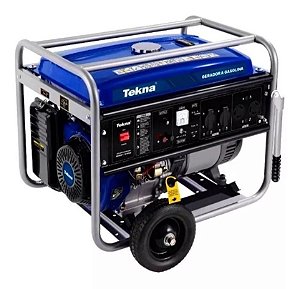 Gerador Portátil Tekna GT8000FBE 7200W Monofásico com Tecnologia AVR 115V/230V - Tekna