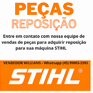 PEÇAS DE REPOSIÇÃO STIHL - ORIGINAIS