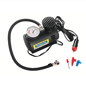 COMPRESSOR AR PORTATIL PARA CARROS TRAMONTINA 300psi 12V 50W