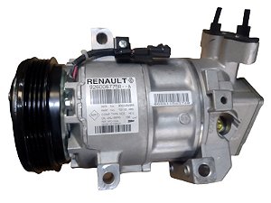 Compressor de Ar Condicionado Renault Logan 1.0 16V - 2008 até 2017 - 926006775R