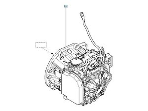 Caixa de Câmbio Renault Captur 2.0 16V - 2018 até 2021 - 8201548549