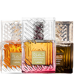 Kit Khamrah Premium Selection - 3 Decants de 5ml