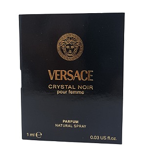 Amostra Perfume Crystal Noir Parfum - Versace