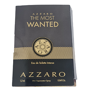 Amostra Perfume The Most Wanted Intense EDTI – Azzaro
